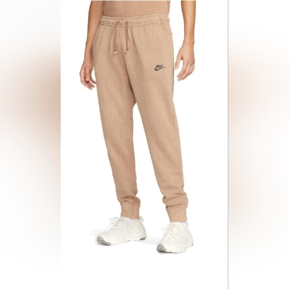 NWT Nike Club Fleece Joggers Driftwood Retro Move To Zero men's sz S